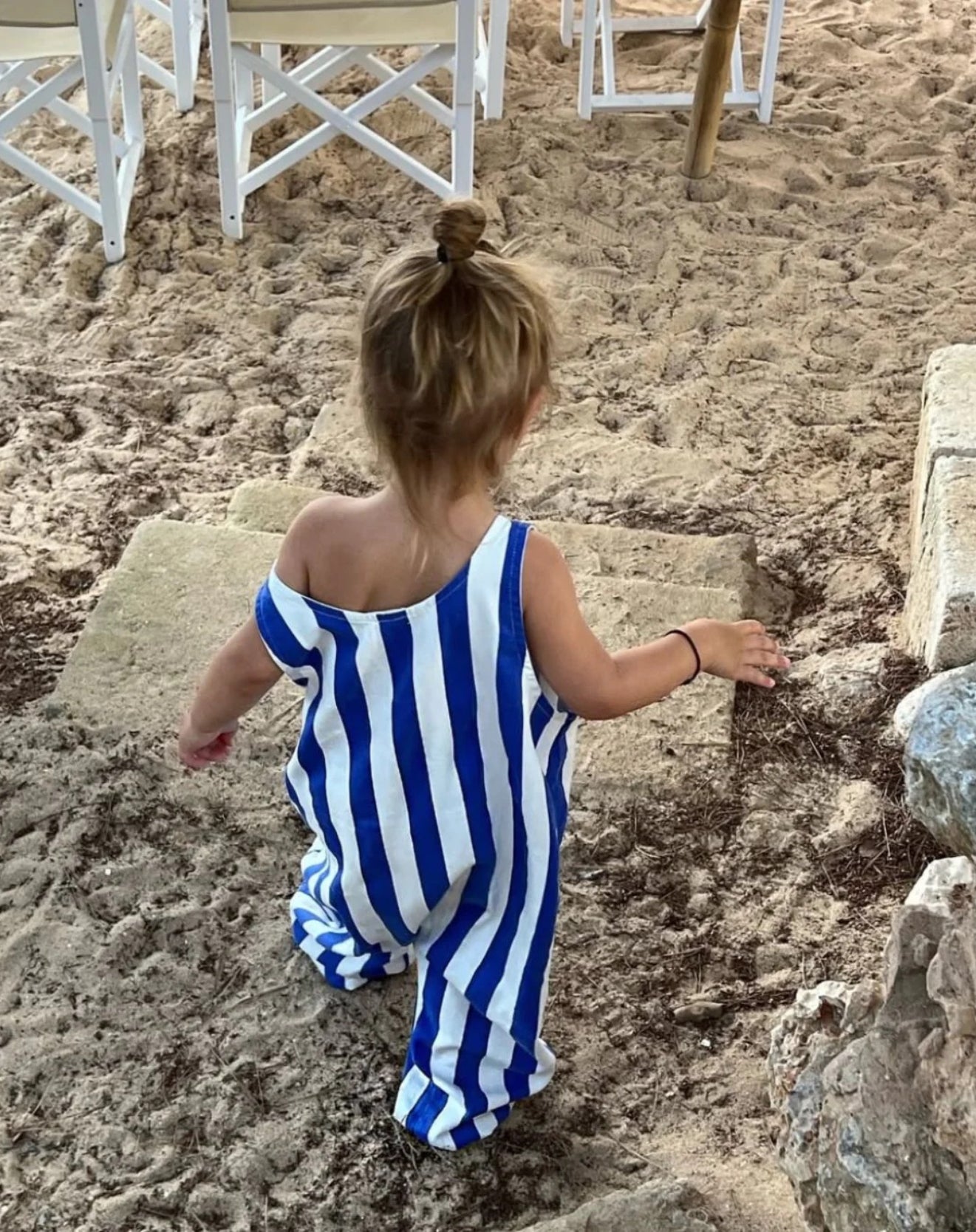 ZIGGY ZAZA - skipper jumpsuit cobalt blue | Size 18-24 2-3 years 